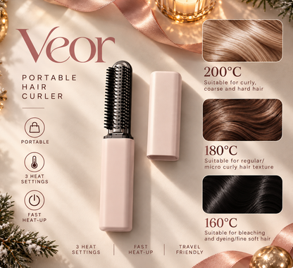 Veor™️ Cordless Mini Hair Curler
