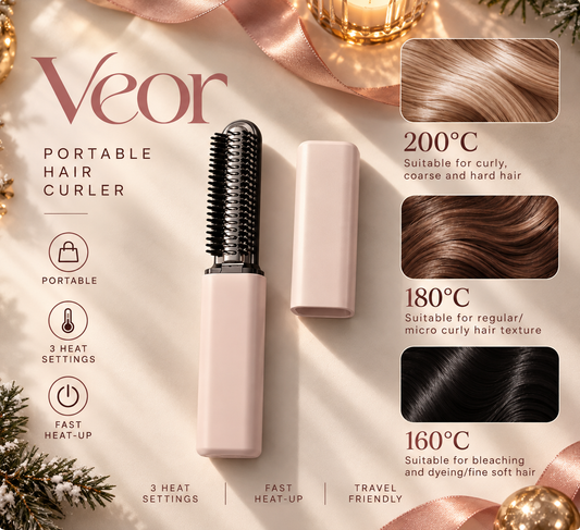Veor™️ Cordless Mini Hair Curler